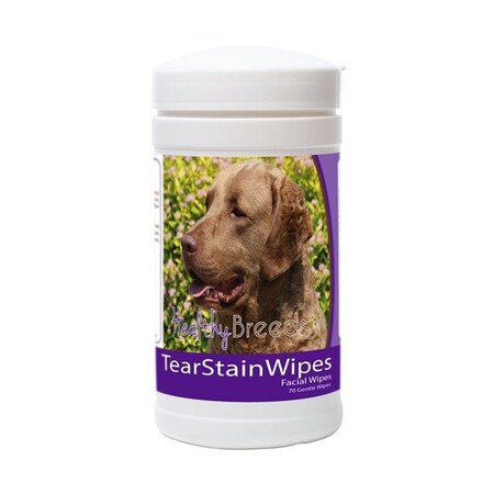 Healthy Breeds Healthy Breeds 840235152521 Chesapeake Bay Retriever Tear Stain Wipes 840235152521